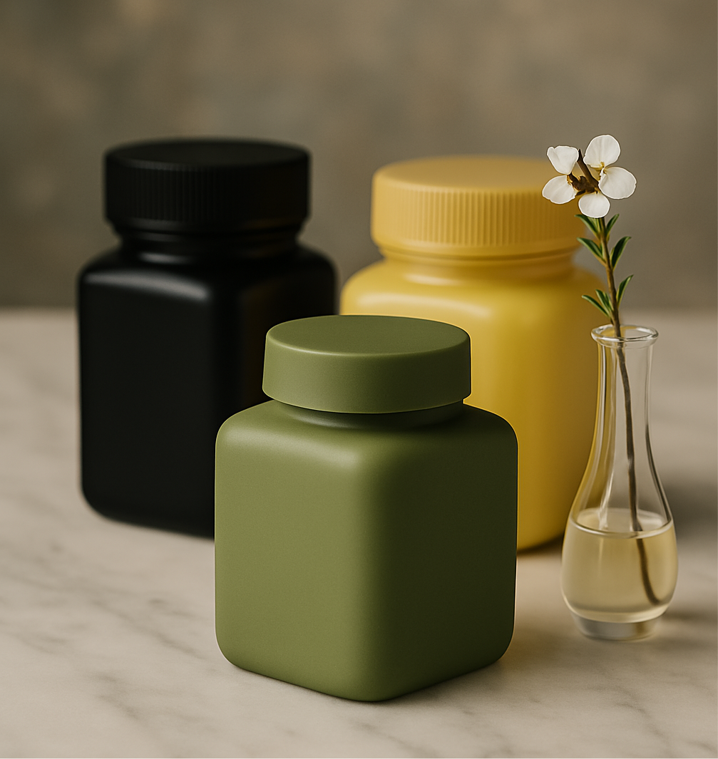 The hive classic 250g Sustainable BEEd Jar – 12 Pack (Black,Yellow,or Mixed)
